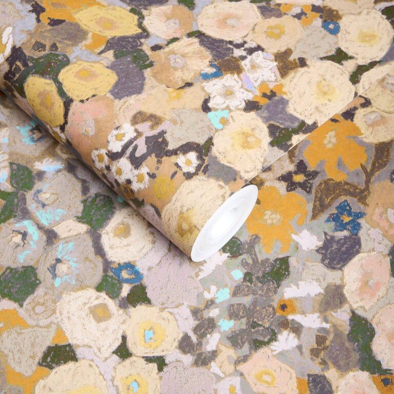Обои House of Hackney — Hollyhocks — Flax