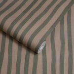 Обои House of Hackney — Artist’s Stripe — Sap & Alabaster