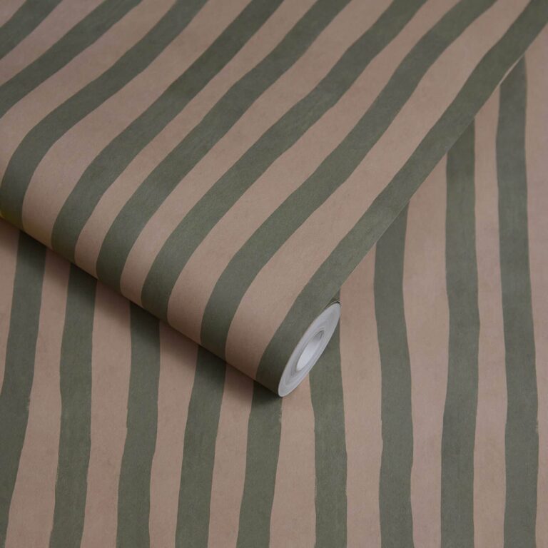 Обои House of Hackney — Artist’s Stripe — Sap & Alabaster
