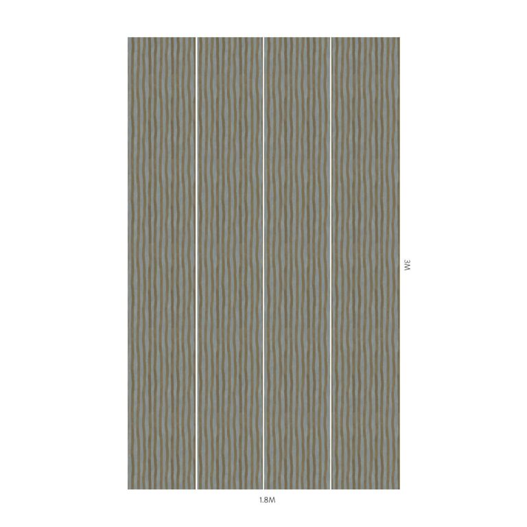 Обои House of Hackney — Artist’s Stripe — Stratus & Carex