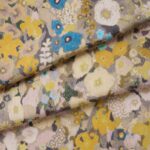 Ткань House of Hackney — Hollyhocks Cotton Linen — Flax
