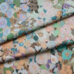 Ткань House of Hackney — Hollyhocks Cotton Linen — Prairie