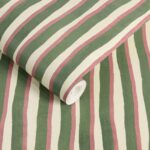 Обои House of Hackney — Artist’s Shadow Stripe — Hedera & Hosta