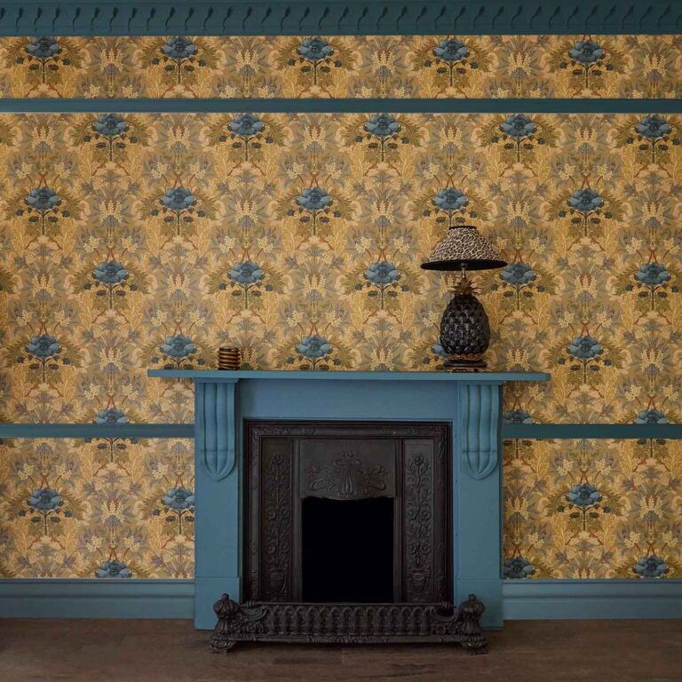 Обои House of Hackney — The Blue Rose Weeping — Aurelian