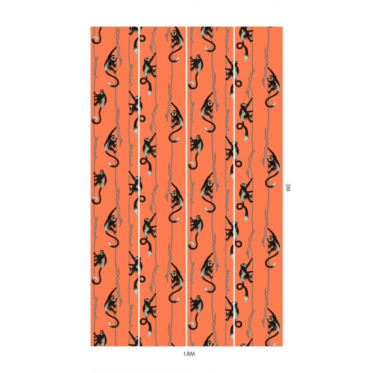 Обои House of Hackney — Troop — Salamander Orange