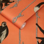 Обои House of Hackney — Troop — Salamander Orange