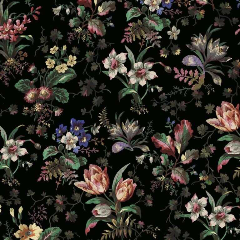 Обои House of Hackney — Tulipa — Onyx