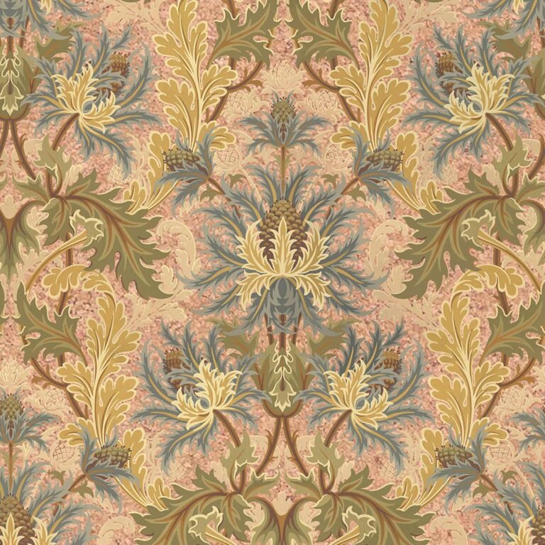 Обои House of Hackney — Aquifolia Cork — Dahlia