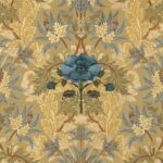 Обои House of Hackney — The Blue Rose Weeping — Aurelian