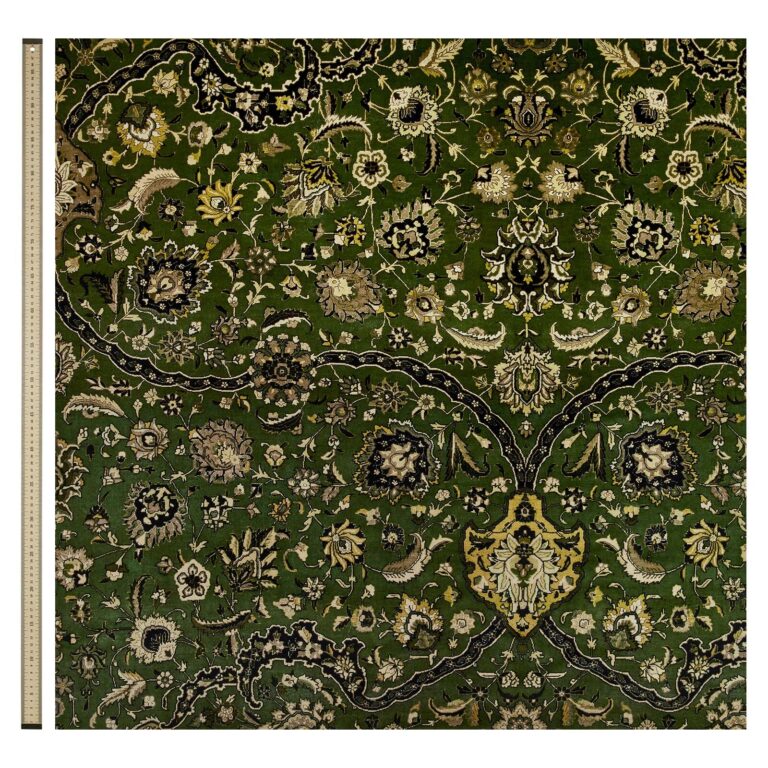 Ткань House of Hackney — Zanjan Velvet — Juniper Green