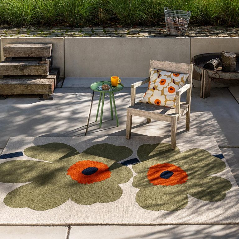 Ковёр Marimekko — Unikko Ann. Dusty Green outdoor — 433017