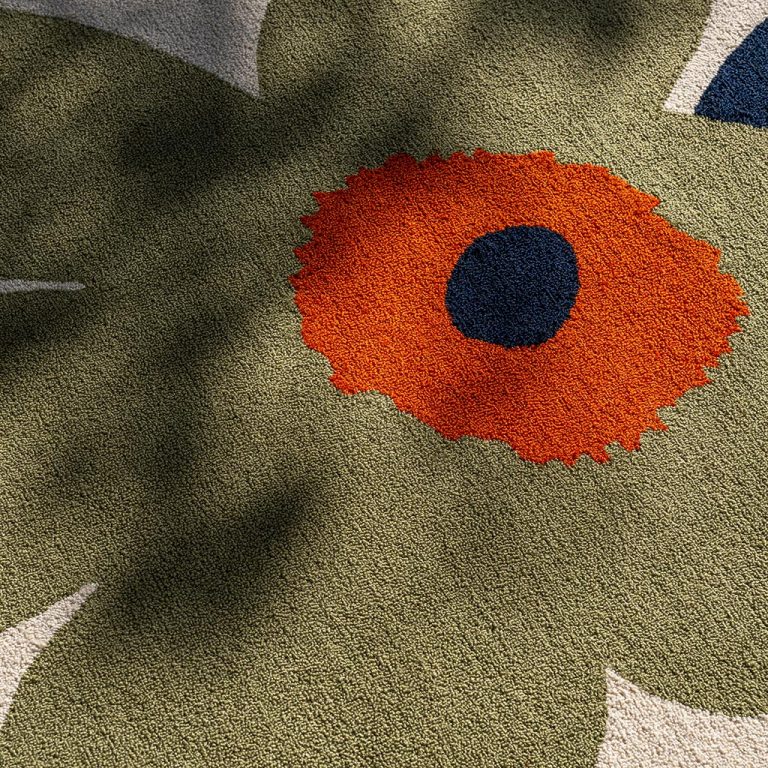 Ковёр Marimekko — Unikko Ann. Dusty Green outdoor — 433017