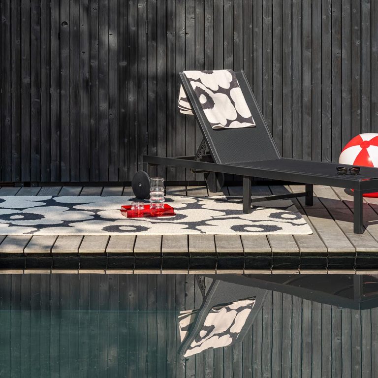 Ковёр Marimekko — Unikko Charcoal/White outdoor — 434305