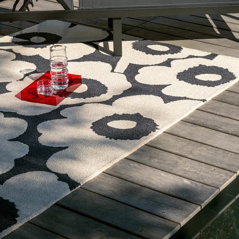 Ковёр Marimekko — Unikko Charcoal/White outdoor — 434305