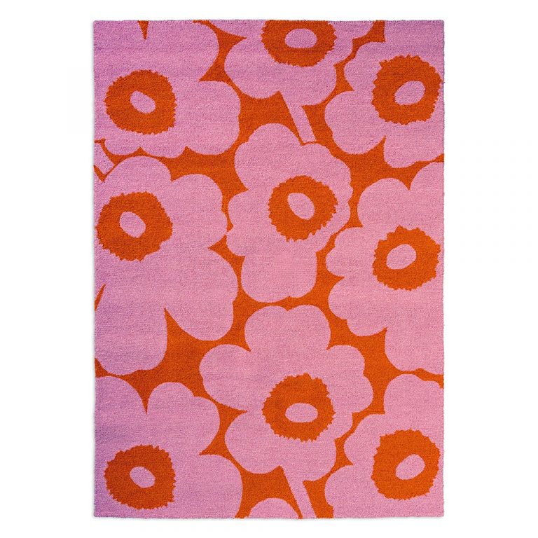 Ковёр Marimekko — Unikko Pink-Orange outdoor — 434302
