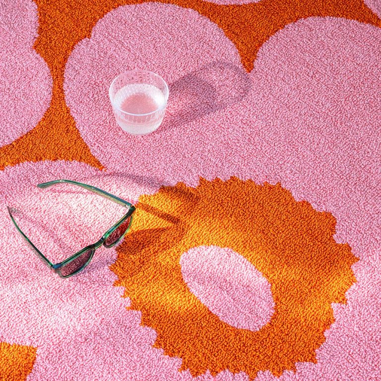 Ковёр Marimekko — Unikko Pink-Orange outdoor — 434302