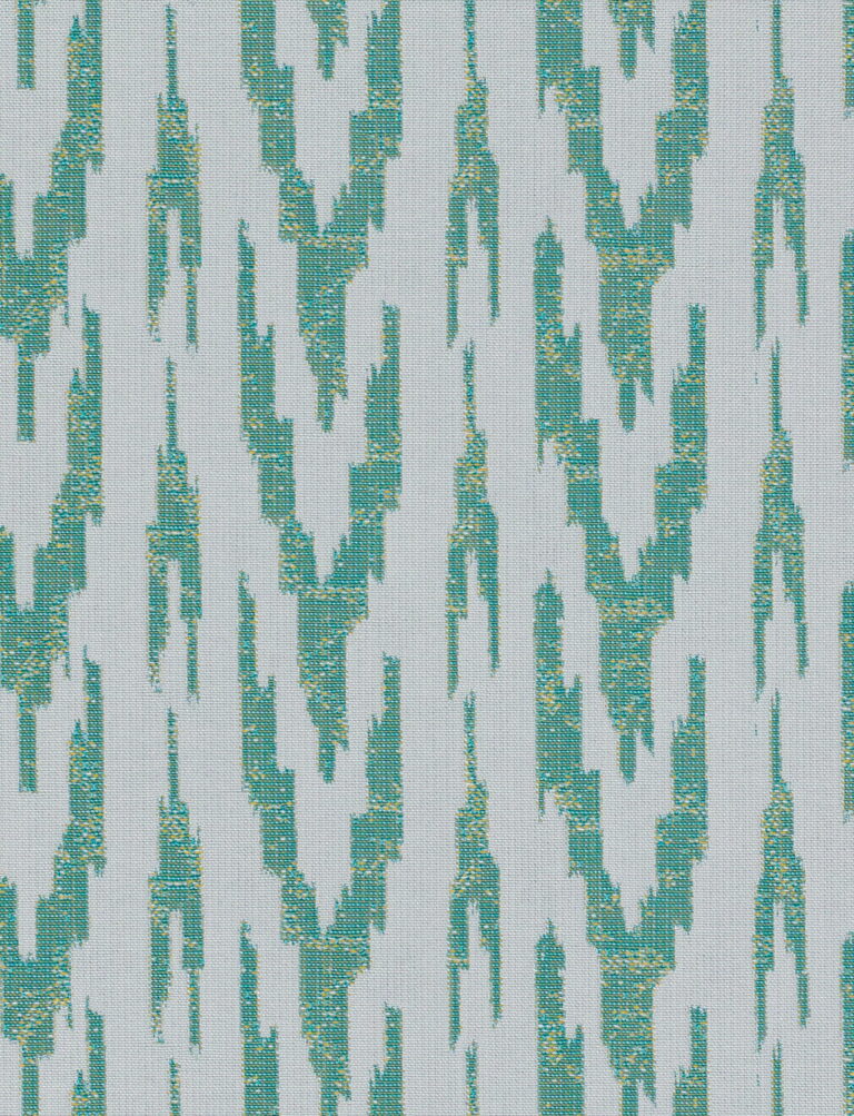 Ткань MariaFlora — Ikat 22 turquoise — TEIKAT000022