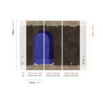 Обои Khroma — Alcove — Indigo — DGALC1021