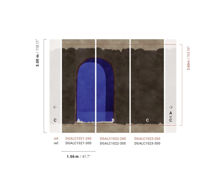 Обои Khroma — Alcove — Indigo — DGALC1021