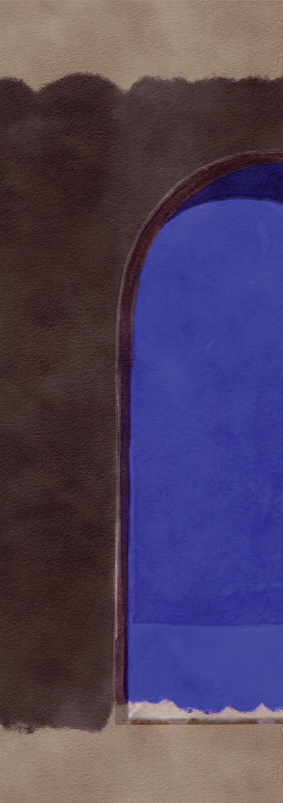 Обои Khroma — Alcove — Indigo — DGALC1021