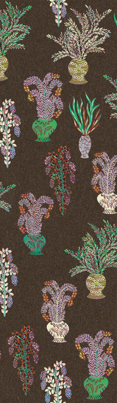Обои Khroma — Bouquet — Umber — DGJOY1031