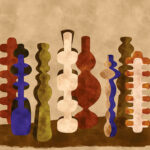 Обои Khroma — Potteries — Indigo — DGPOT1021