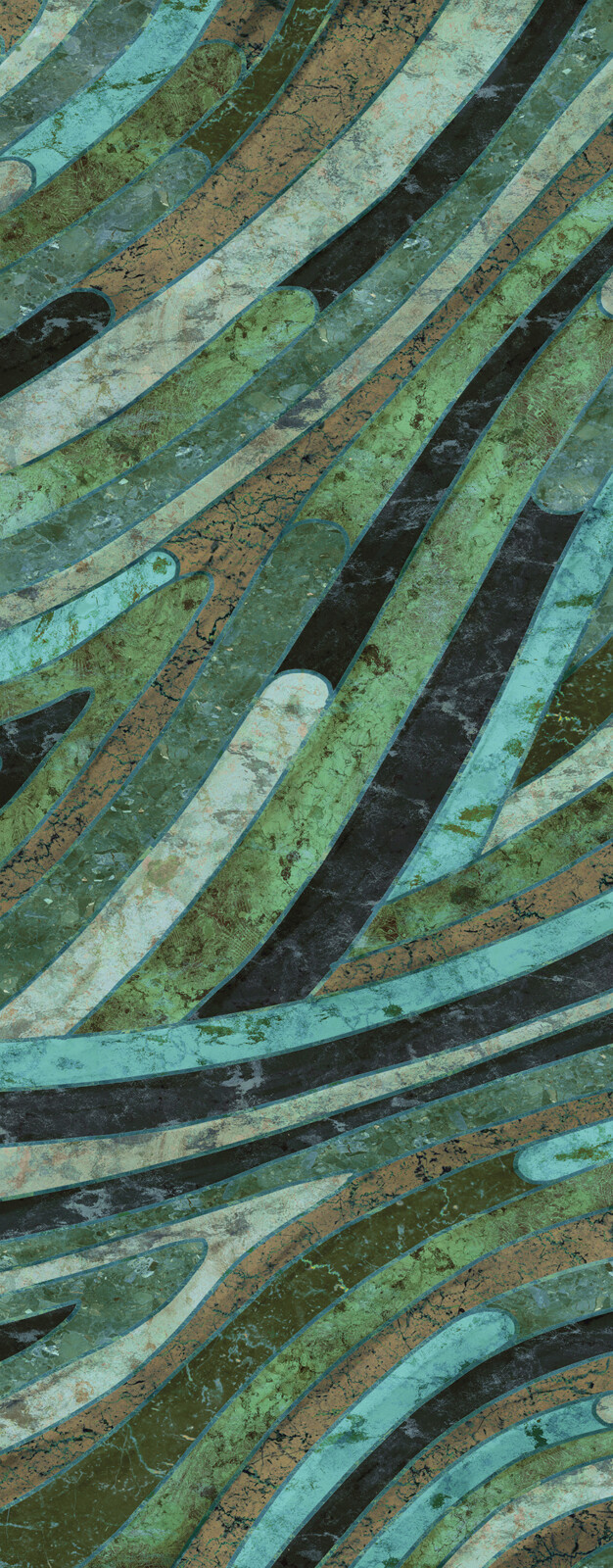 Обои Khroma — Serpentine — Verde — DGROC2021
