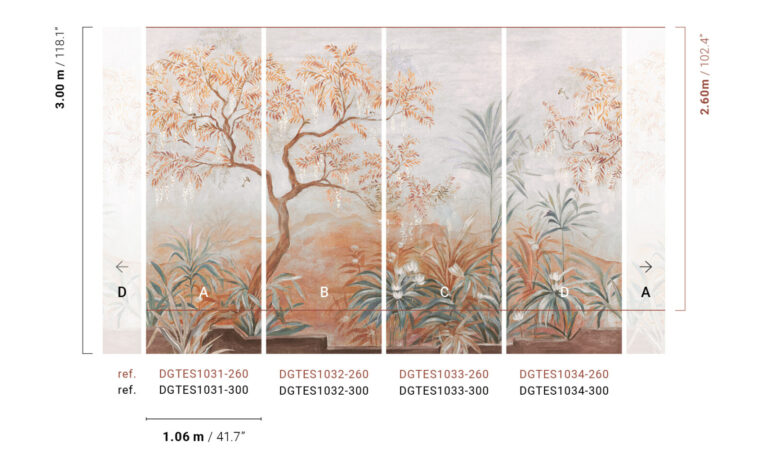 Обои Khroma — Palmira — Almond — DGTES1031-1034