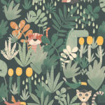 Обои Zoom — Wilderness — Teal — HAP005