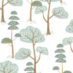 Обои Zoom — Trees — Jade — HAP102