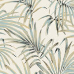 Обои Zoom — Palm — Teal — LOT104