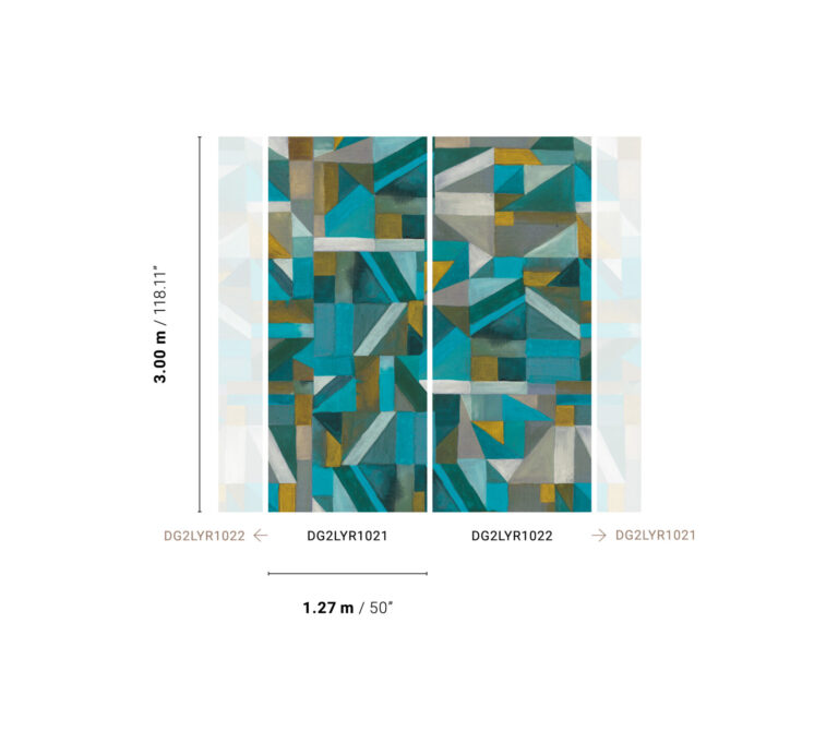Обои Khroma — Lyric — Blue — DG2LYR1021