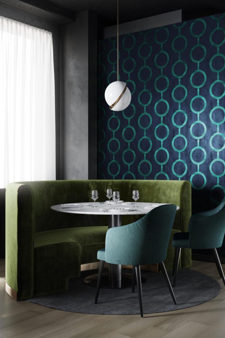 Обои Khroma — Contemporary — Teal — PRI207