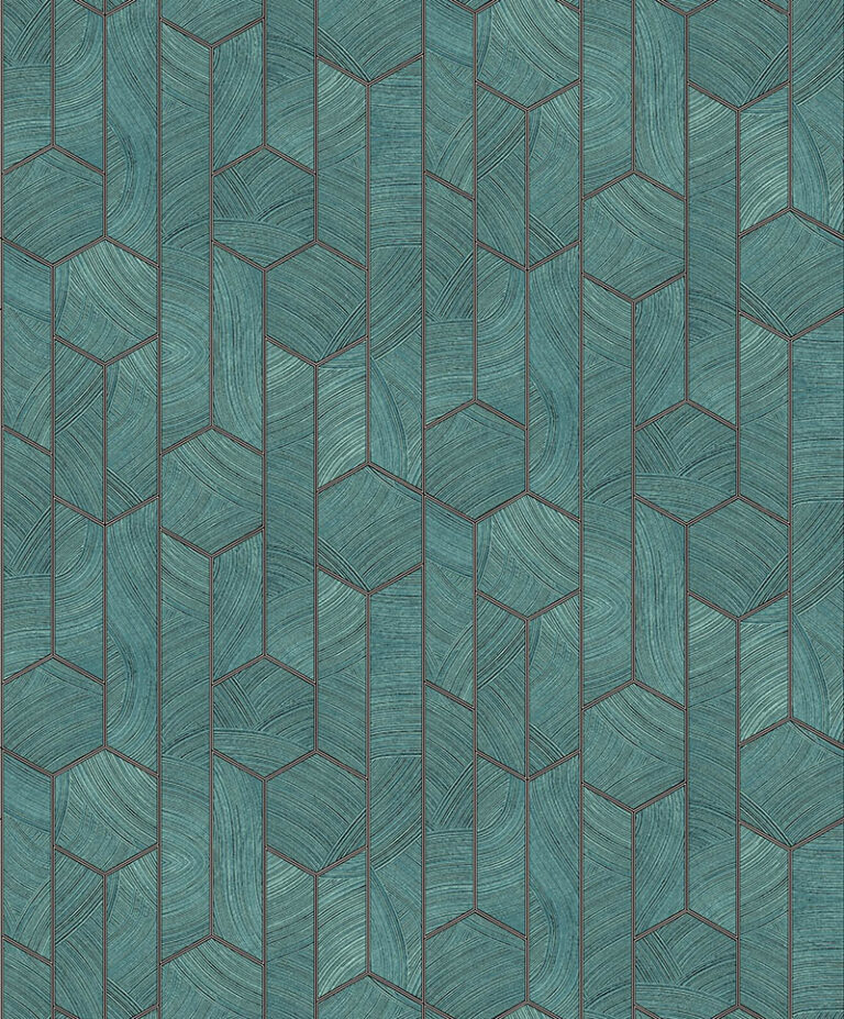 Обои Khroma — Kantha — Teal — SUM104