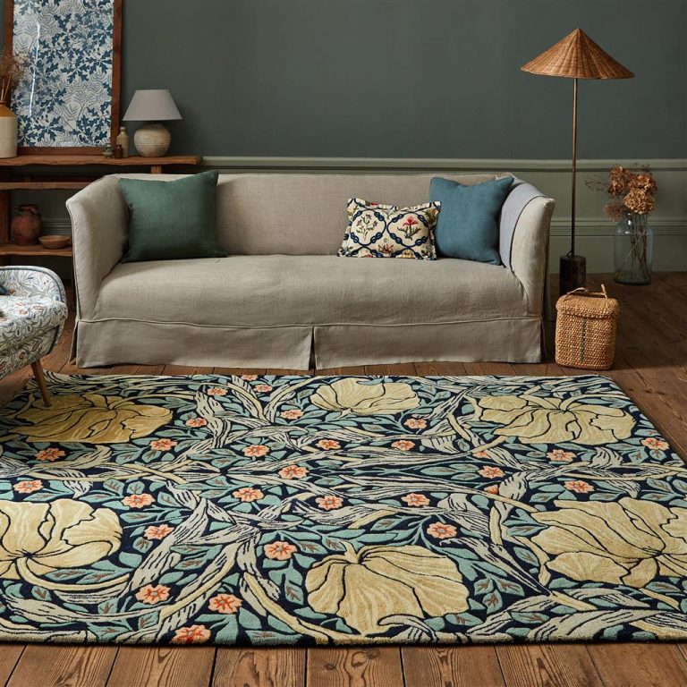 Ковёр Morris & Co — Pimpernel Indigo — 028818