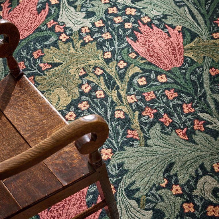 Ковёр Morris & Co — Lent Lily Indigo/Madder — 130908