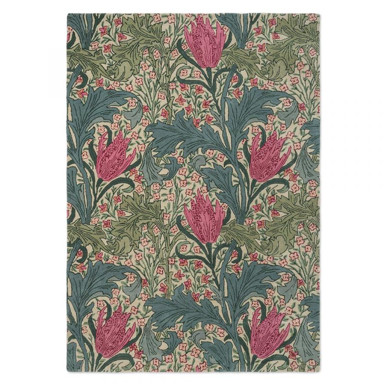 Ковёр Morris & Co — Lent Lily Plum/Bayleaf — 130901