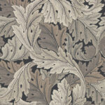 Обои Morris & Co — Acanthus — Charcoal/Grey — 216442