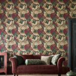 Обои Morris & Co — Acanthus — Madder/Thyme — 216439