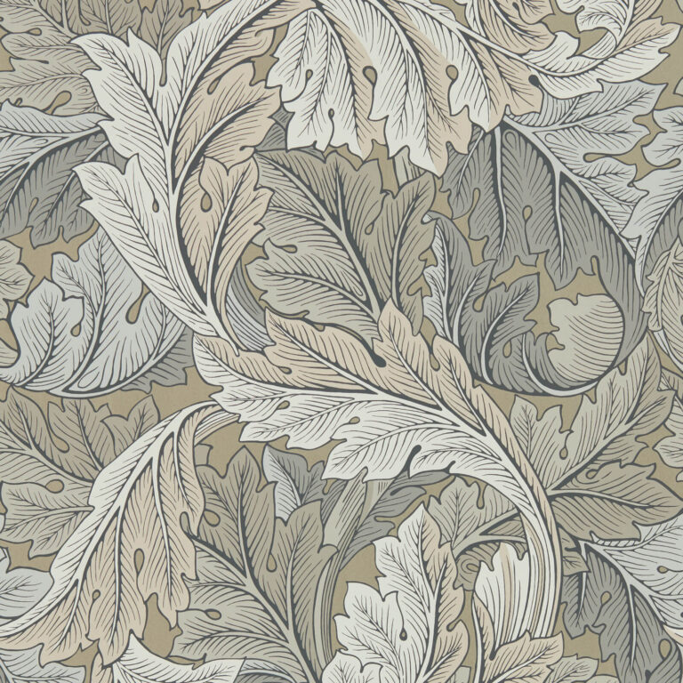Обои Morris & Co — Acanthus — Manilla/Stone — 216441
