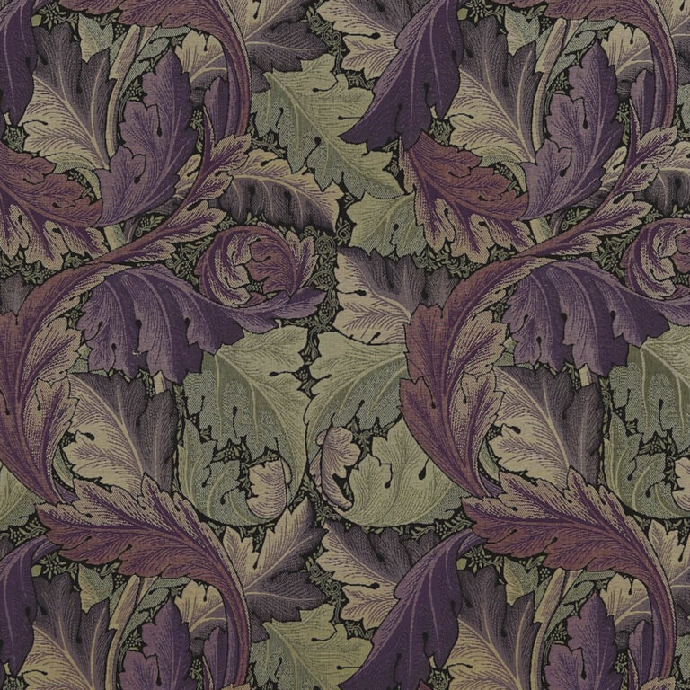 Ткань Morris & Co — Acanthus Tapestry — Grape/Heather — 230271