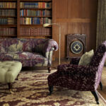 Ткань Morris & Co — Acanthus Tapestry — Grape/Heather — 230271