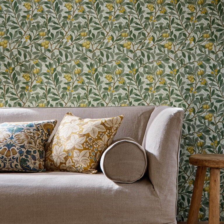 Обои Morris & Co — Arbutus — Sage/Lemon — 217356