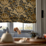 Ткань Morris & Co — Artichoke Velvet — Midnight/Pearwood — 227003