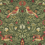 Обои Morris & Co — Bird — Wooded Dell — 217194