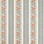 Ткань Morris & Co — Bluebell & Peony Embroidery — Rose/Woad — 237661