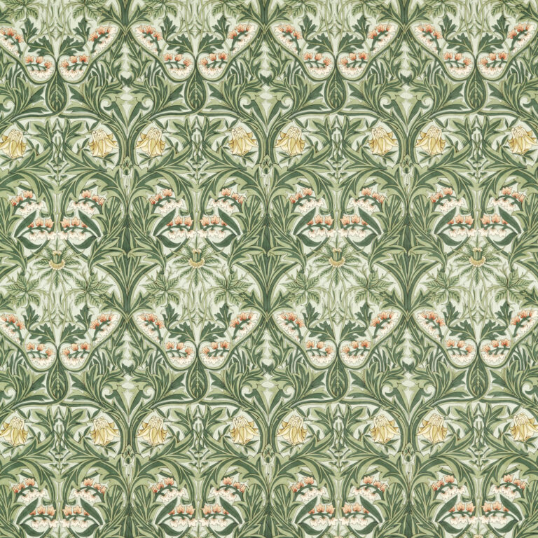 Ткань Morris & Co — Bluebell — Leafy Arbour — 227036