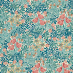 Обои Morris & Co — Bower — Indigo/Barbed Berry — 217203