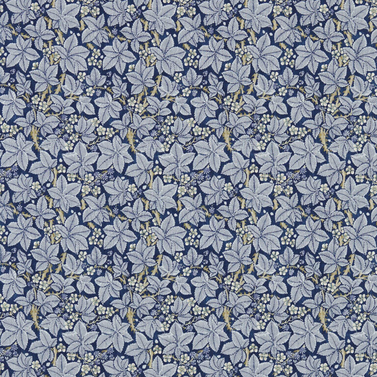 Ткань Morris & Co — Bramble — Indigo/Mineral — 224463