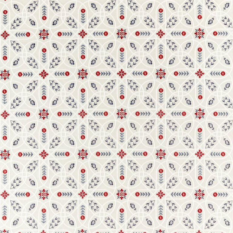 Ткань Morris & Co — Brophy Trellis Embroidery — Indigo — 236815